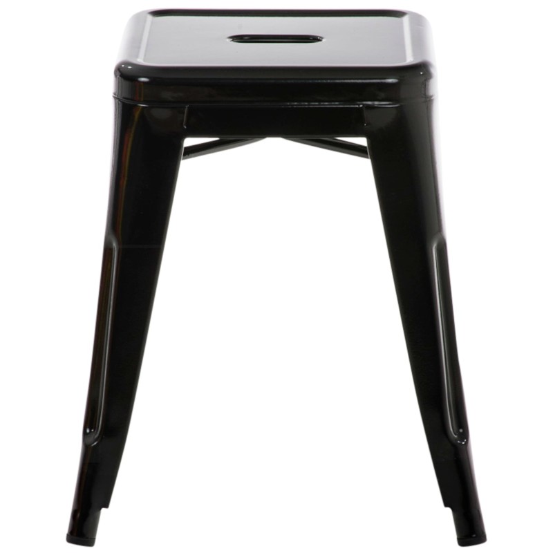 Pinottava metallinen jakkara teollisella tyylillä ja korkealla vakaudella