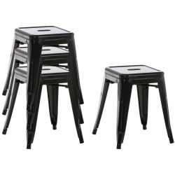 Pinottava metallinen jakkara teollisella tyylillä ja korkealla vakaudella