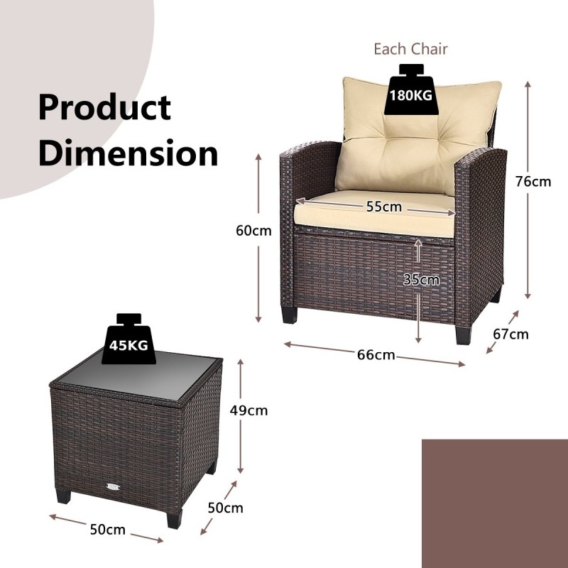 Kolmiosainen keltainen rottinkisohvasetti terassille ja puutarhaan