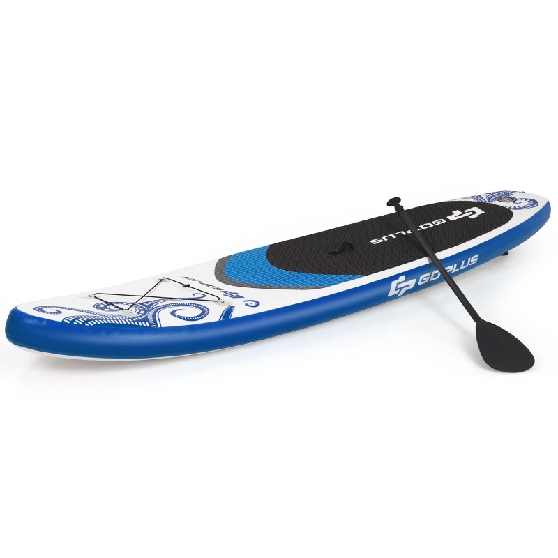 Sininen puhallettava standup paddle board setti 335x76 cm