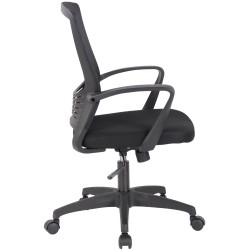 Ergonominen verkkokangas toimistotuoli pyörillä ja korkeussäädöllä