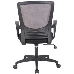 Ergonominen verkkokangas toimistotuoli pyörillä ja korkeussäädöllä