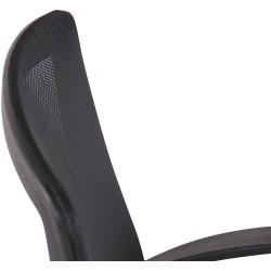 Ergonominen verkkokangas toimistotuoli pyörillä ja korkeussäädöllä