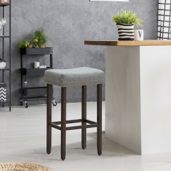 Modernit harmaat baarijakkarat, ergonominen muotoilu, 2 kpl setti