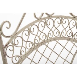 Nostalginen Adelar-puutarhatuoli raudasta antiikkipatinalla terassille ja puutarhaan