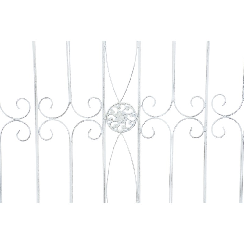 Viehättävä rautainen puutarha-aita köynnöksille 124 cm leveä
