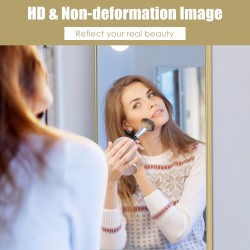 Kultainen säädettävä kokovartalopeili seinälle tai ovelle