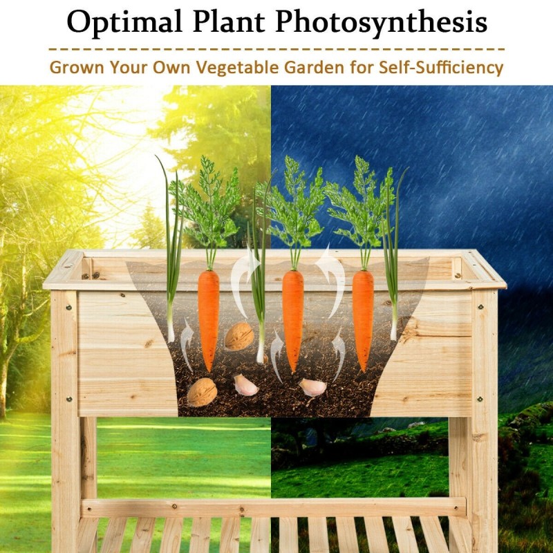 Puinen korkeapee säilytyshyllyllä, luonnollinen mänty, 92x41x81 cm