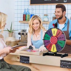 Värikäs onnenpyörä juhliin ja tapahtumiin 38/30 cm