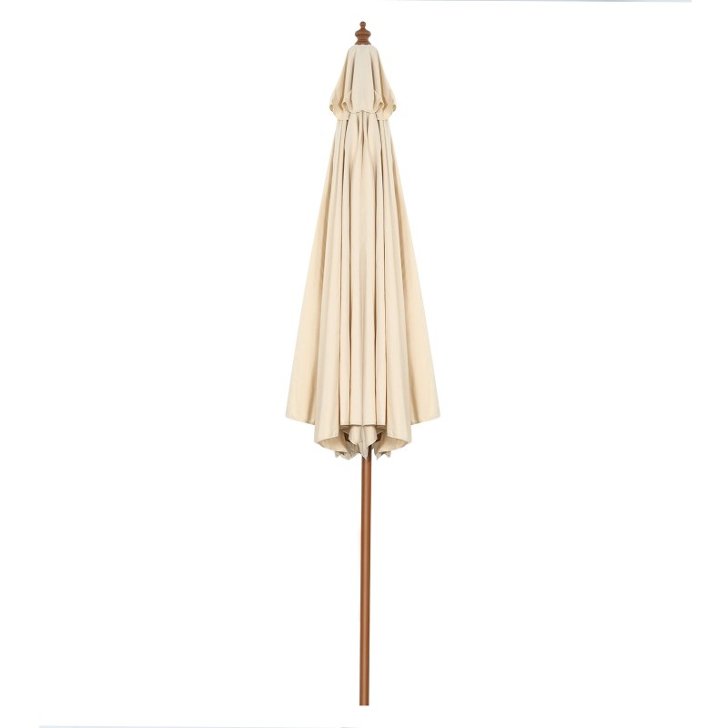 Puinen terassivarjo 300 cm, kallistettava, beige