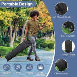 Pop-up-paviljonki 3x3m harmaa, säädettävä ja kannettava