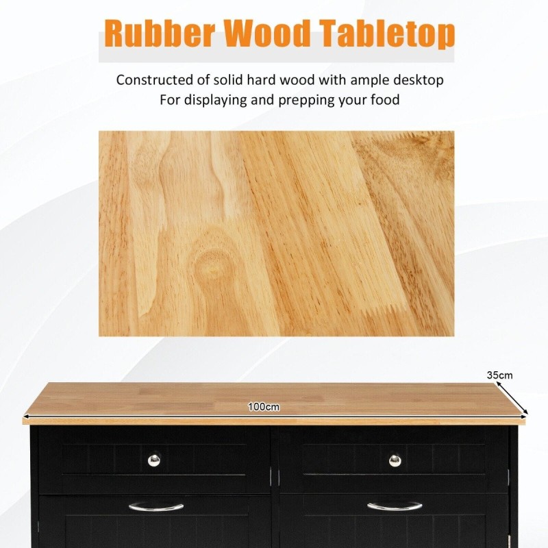 Musta keittiön kallistettava roskakaappi kahdella laatikolla