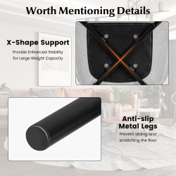 Ruokailutuolit 2 kpl ergonominen selkänoja leveät käsinojat vaaleanharmaa