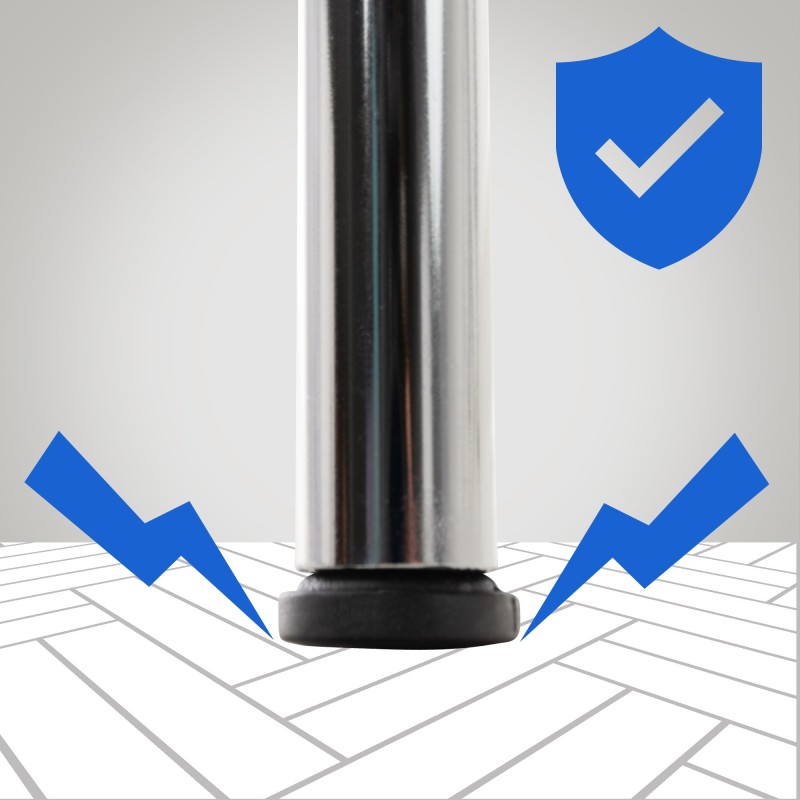 Calisto pinottava tuoli puuistuimella ja metallijalustalla