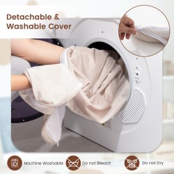 Suuri beige koiranpeti muistivaahdolla ja irrotettavalla päällisellä