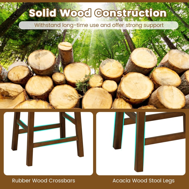 Kudottu PU-nahkaiset satulabaarijakkarat, 2 kpl, musta ja ruskea