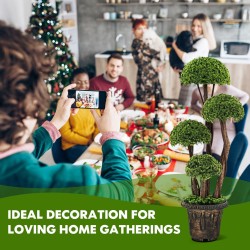 Tekosypressi 90 cm ruukussa, vihreä, sisä- ja ulkokäyttöön