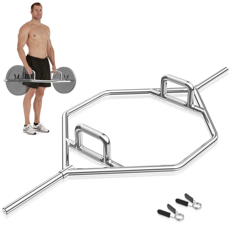 Olympialaatuinen kuusikulmainen hopeatanko, 226 kg kantavuus