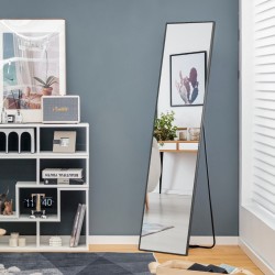 Kokopeili sirpaloitumattomalla lasilla ja alumiinikehyksellä musta