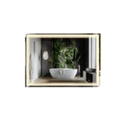 Hopea LED-seinäpeili kylpyhuoneeseen