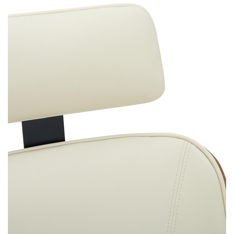 Ergonominen toimistotuoli säädettävällä korkeudella ja niskatuella