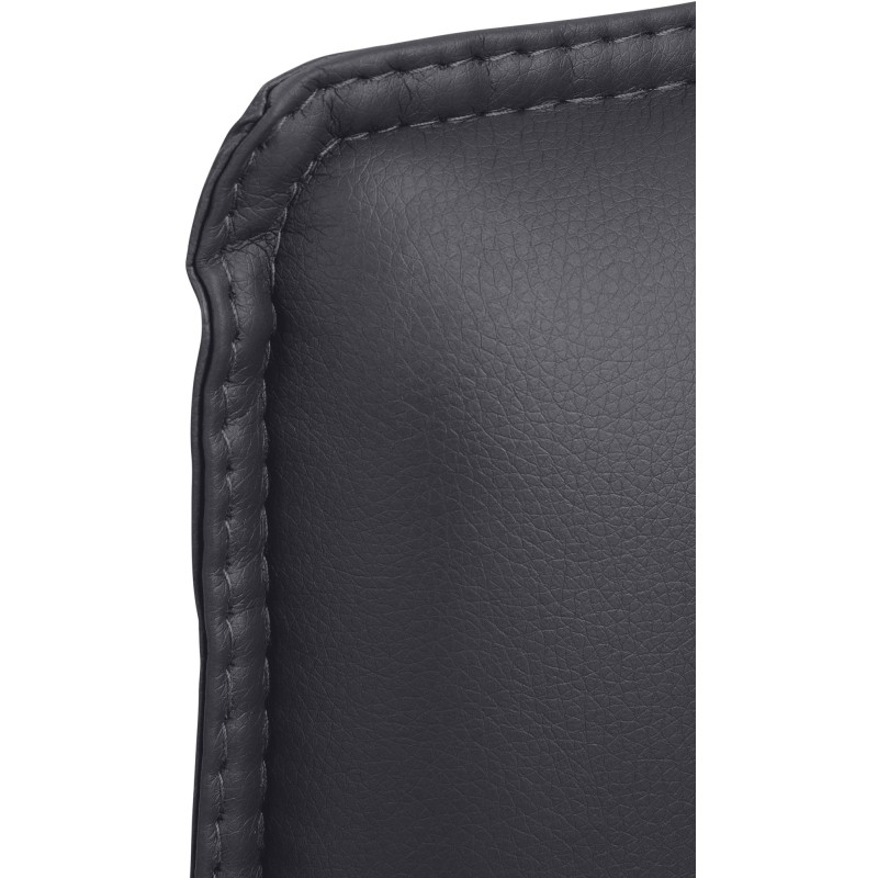 Seattle tyylikäs vierailutuoli keinonahalla ja kromijalustalla toimistoon