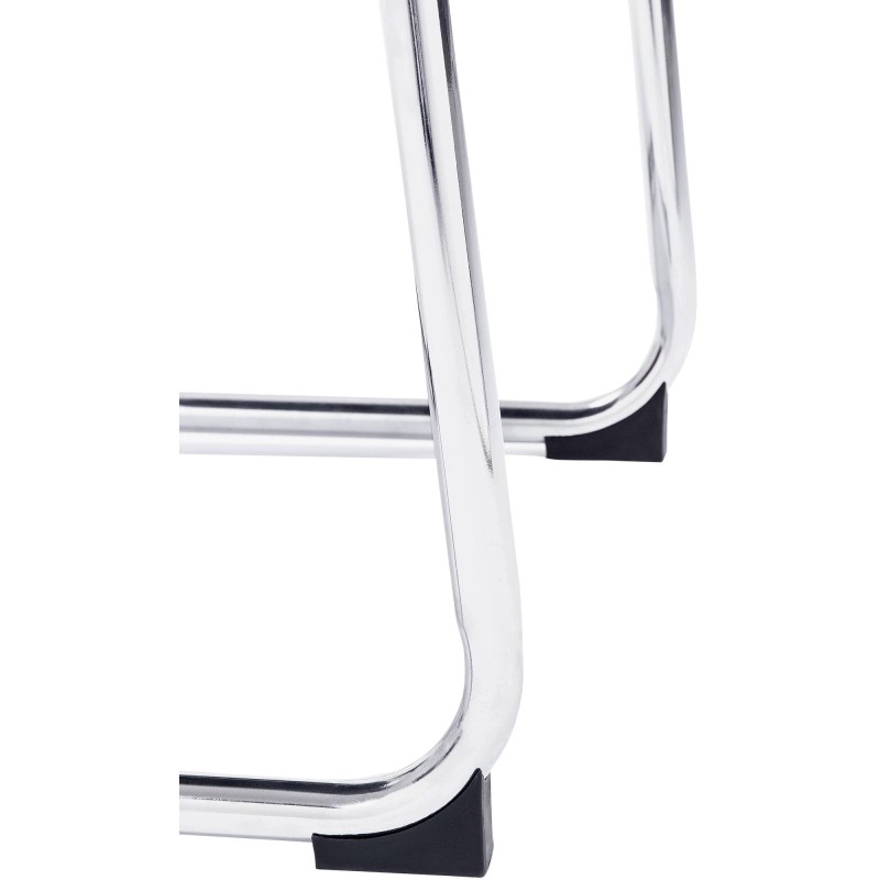 Seattle tyylikäs vierailutuoli keinonahalla ja kromijalustalla toimistoon