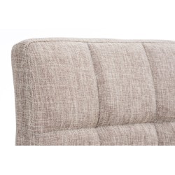 Peru-kangasbaarijakkara säädettävä korkeus selkänojalla ja jalkatuella