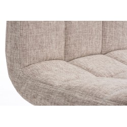 Peru-kangasbaarijakkara säädettävä korkeus selkänojalla ja jalkatuella