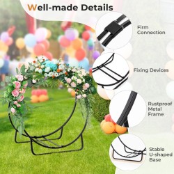 60 cm musta metallinen halkoteline 230 kg kantavuudella