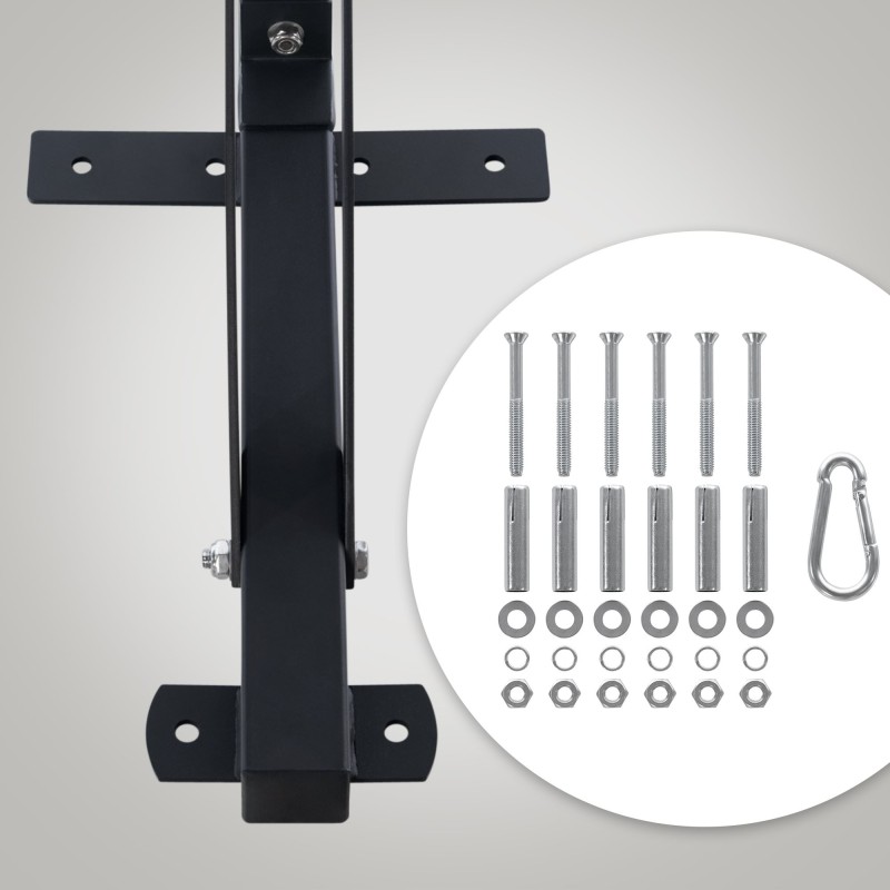 Vahva nyrkkeilysäkin seinäkiinnike kotisalille 150 kg kantavuudella