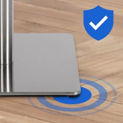 Tyylikäs säädettävä baarijakkara pehmustetulla kankaalla ja käsinojilla