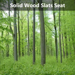 Kolmen hengen puutarhapenkki valurautarungolla ja puuistuimella