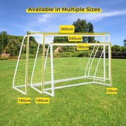 Säädettävä jalkapallomaali harjoituskartioilla, säänkestävä ja kestävä