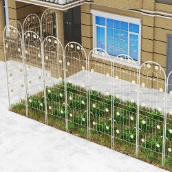 Valkoinen metallinen köynnöstuki 220 cm, 2 kpl setti