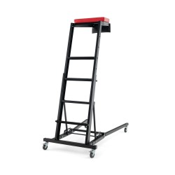 Taitettava korkean moottoritilan korjaukseen tarkoitettu tikapuu säädettävällä korkeudella