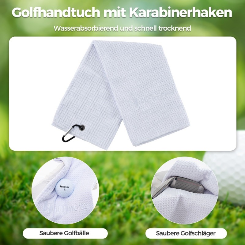 Täydellinen naisten golf-lahjasetti sininen lahjapakkaus