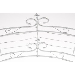 Tukeva ruusukaari köynnöskasveille, koristeellinen rautaputkikaari puutarhaan 260 cm