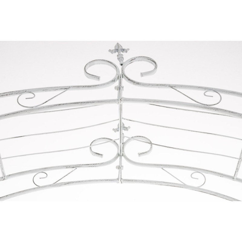 Tukeva ruusukaari köynnöskasveille, koristeellinen rautaputkikaari puutarhaan 260 cm