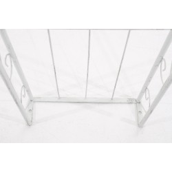 Tukeva ruusukaari köynnöskasveille, koristeellinen rautaputkikaari puutarhaan 260 cm