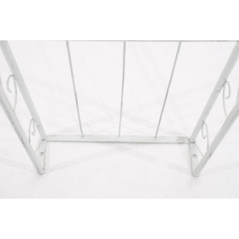 Tukeva ruusukaari köynnöskasveille, koristeellinen rautaputkikaari puutarhaan 260 cm