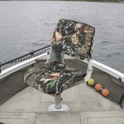 Taitettava naamiointikuvioinen veneen istuin paksulla vaahtomuovipehmusteella Taitettava naamiointikuvioinen veneen istuin paksulla vaahtomuovipehmusteella