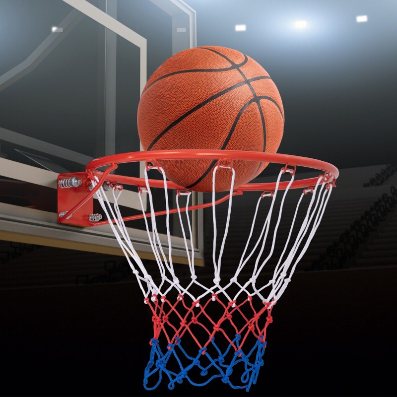 Raskaan sarjan koripallokori 45/38 cm oranssi ulkokäyttöön