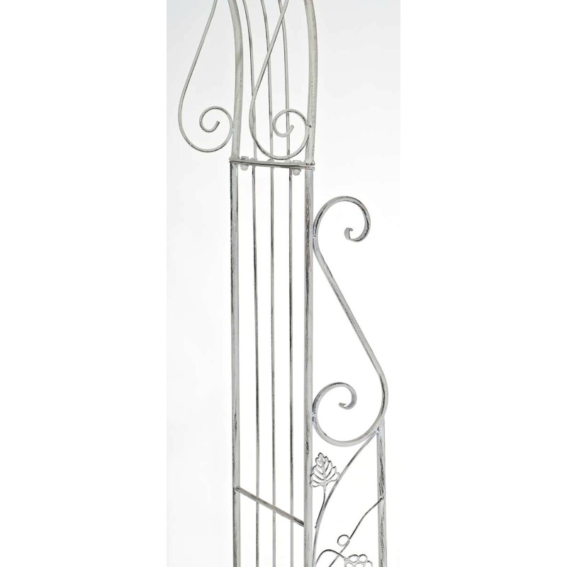 Tyylikäs ruusukaariholvikko puutarhaan - monipuolinen ja kestävä rautarakenne