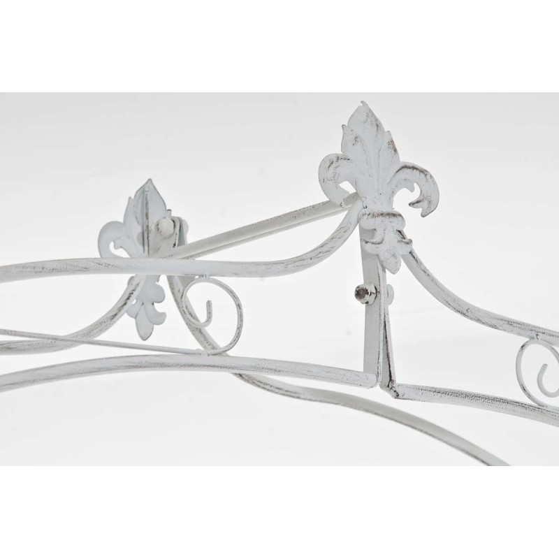 Anna-ruusukaari puutarhaan köynnöskasveille jauhemaalattu rauta 246 cm