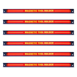 Punainen magneettinen työkalupidike 46 cm, 6 kpl setti