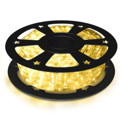 30m lämmin valkoinen LED-valosarja ulko- ja sisäkäyttöön