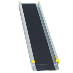 Teleskooppinen liukumaton alumiiniramppi säädettävä musta 270 kg kantavuus - 2 kpl