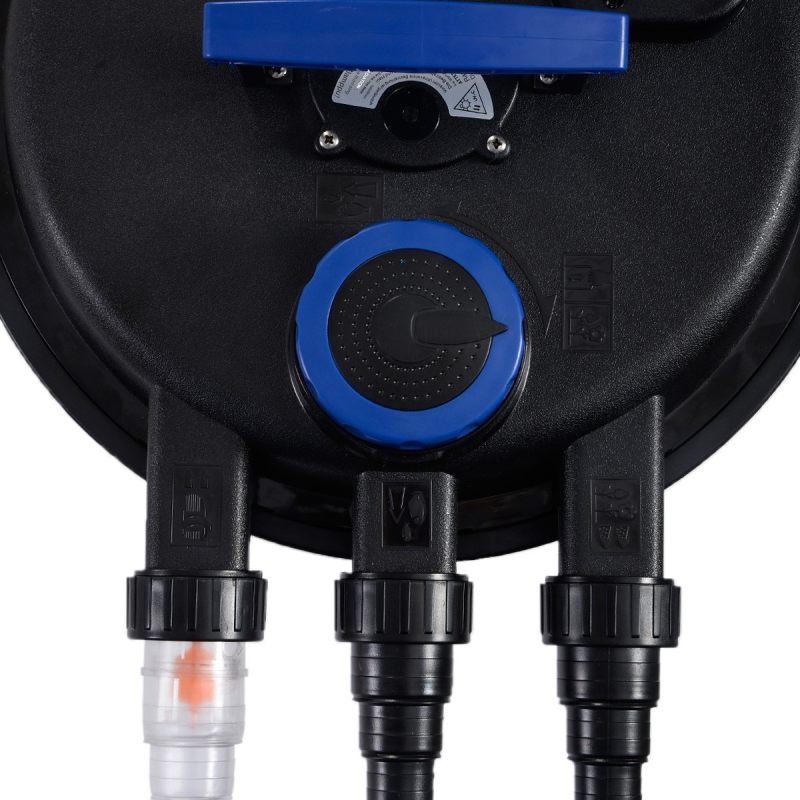 Paineensuodatin 11W UVC musta, puutarhalammikoille 15,000L asti