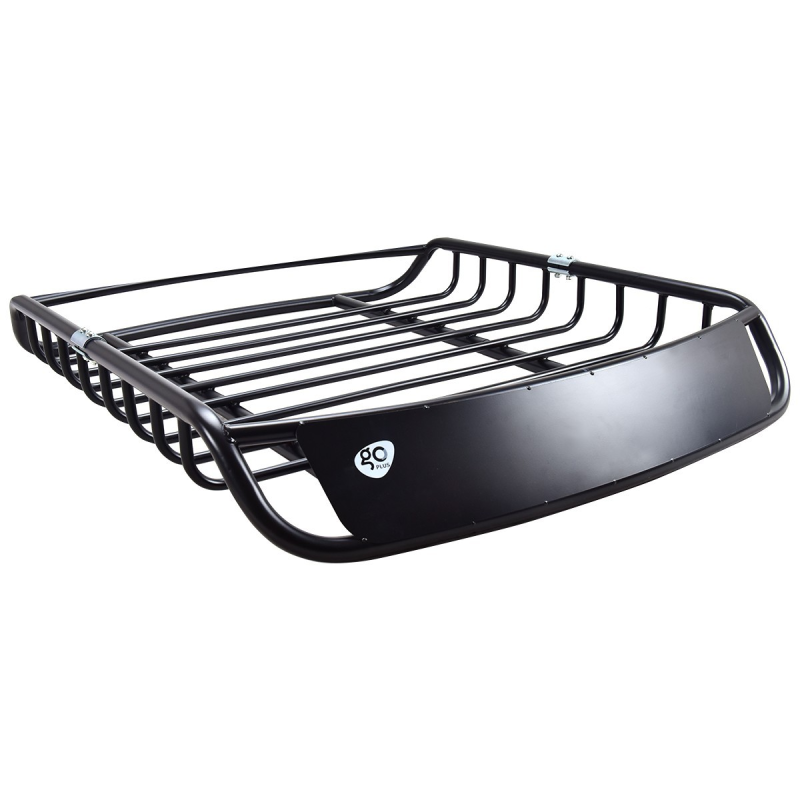 Aerodynaaminen musta kattokori autoille ja matkailuun